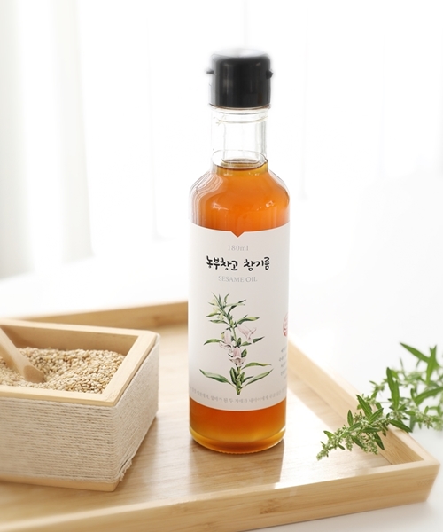 [농부창고] 국산 100% 진한 참기름 300ml